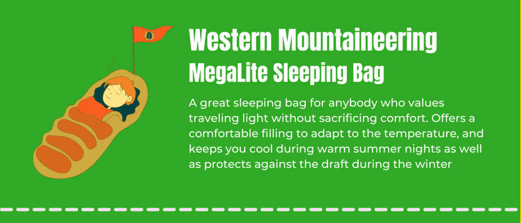 Megalite sleeping bag best sale